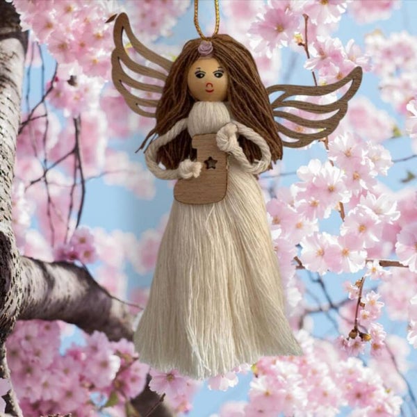 👼 Ange en macramé