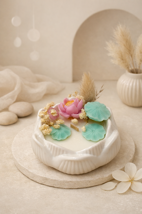 Bougie Fleur de Lotus