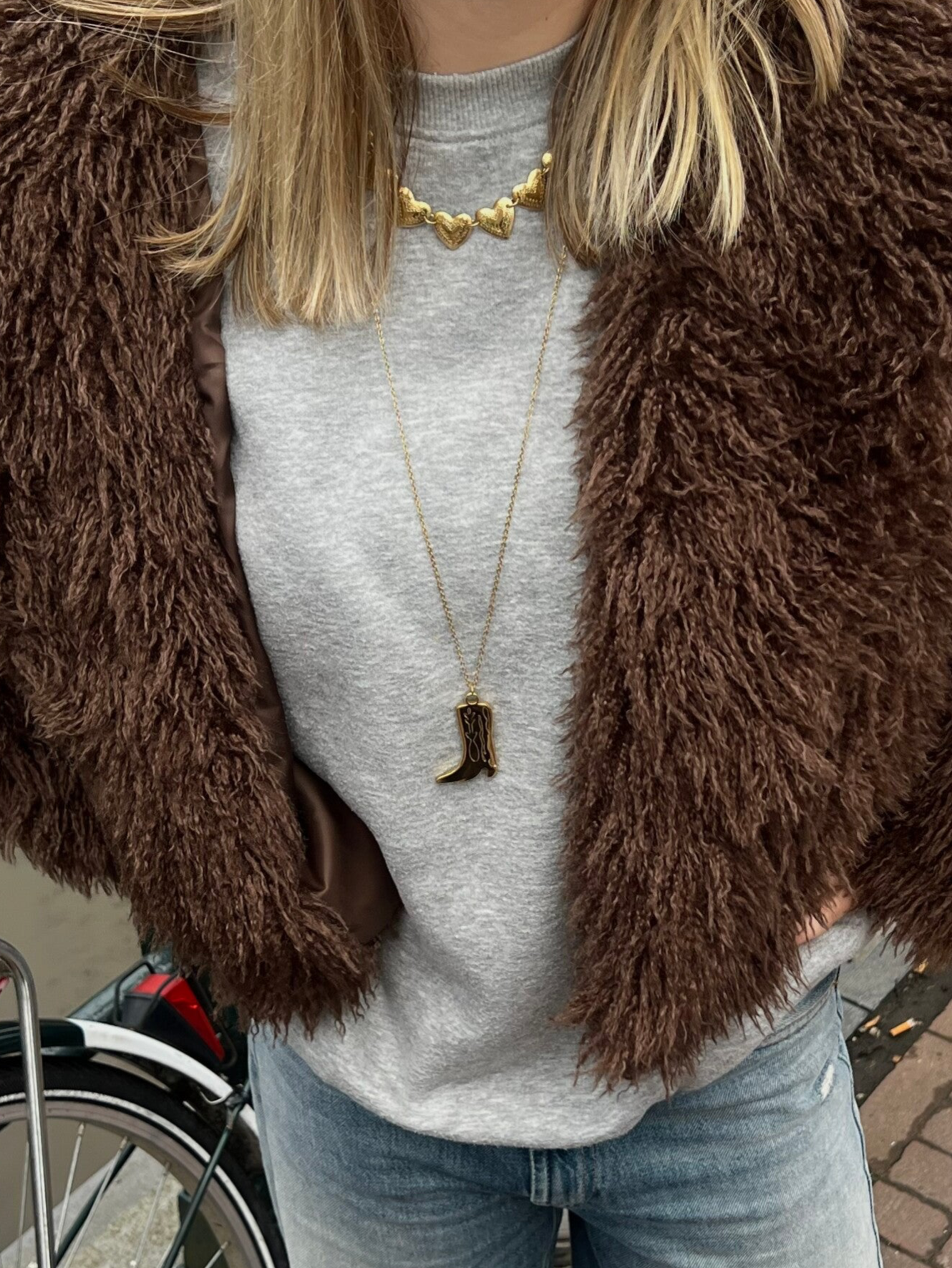 Cowboy ketting K9 Goud