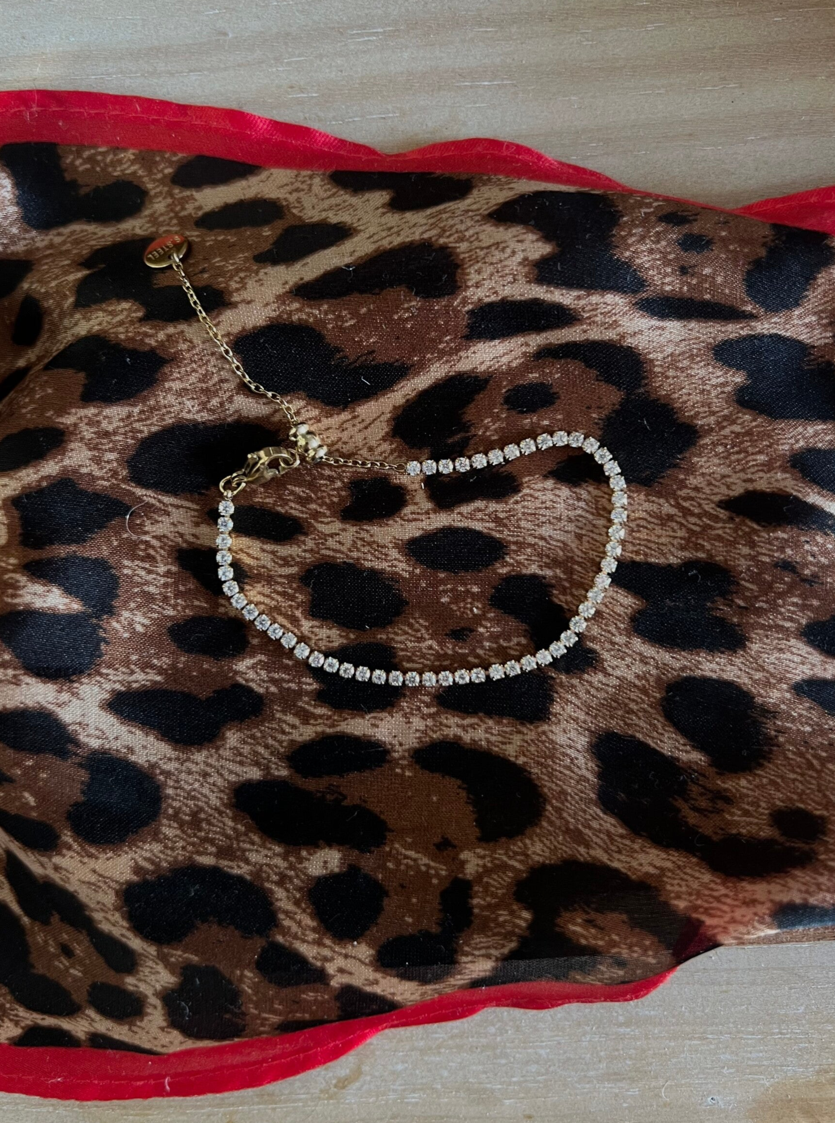 Basic stras armbandje A9 Goud