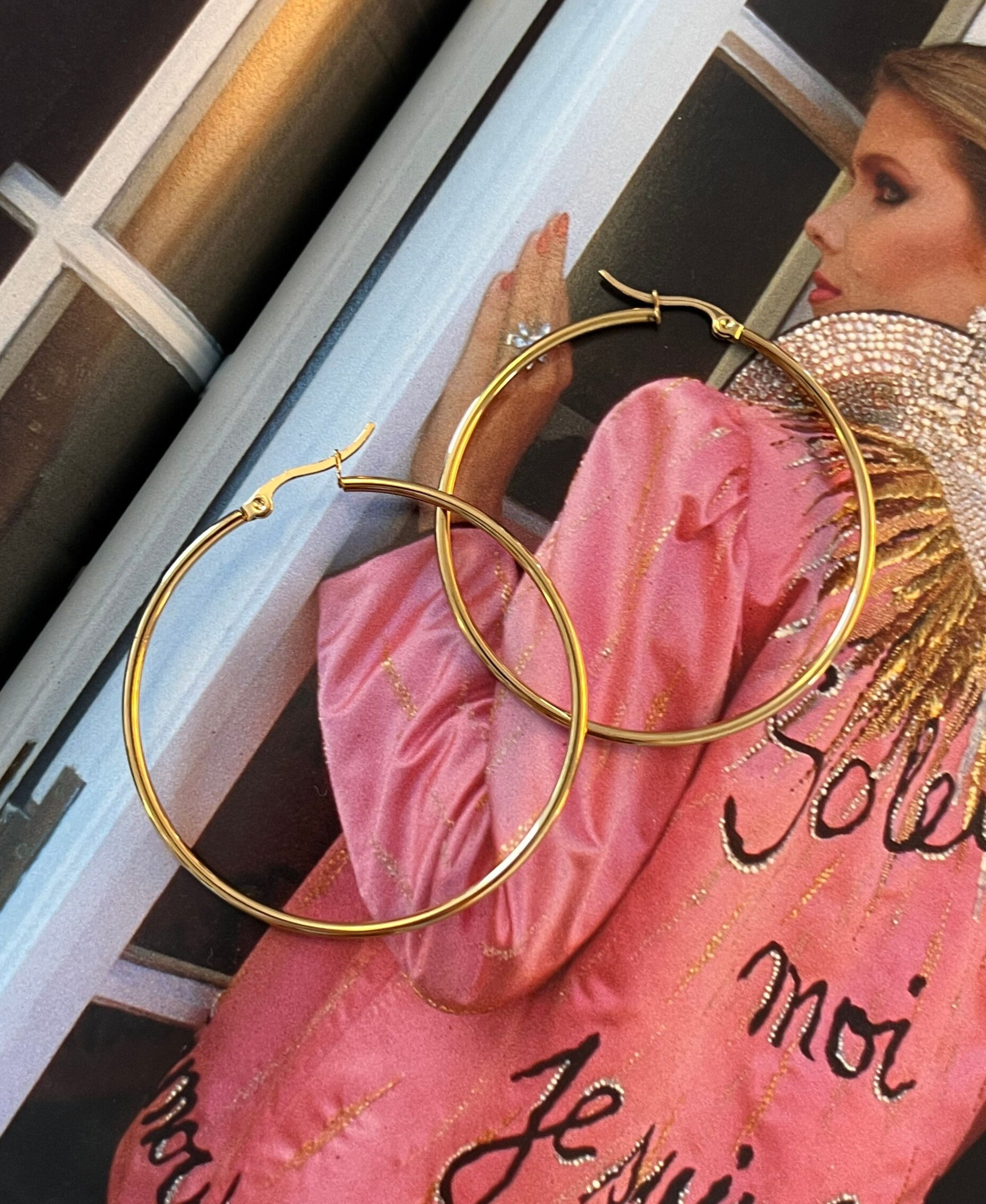 Basic hoops O30 Goud