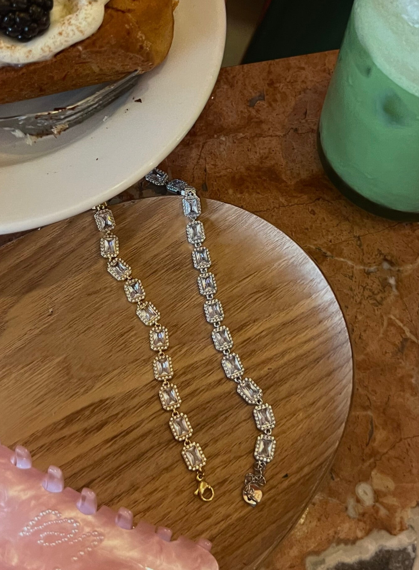 Vintage style armband A3 Zilver