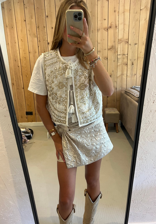 Ibiza gilet goud