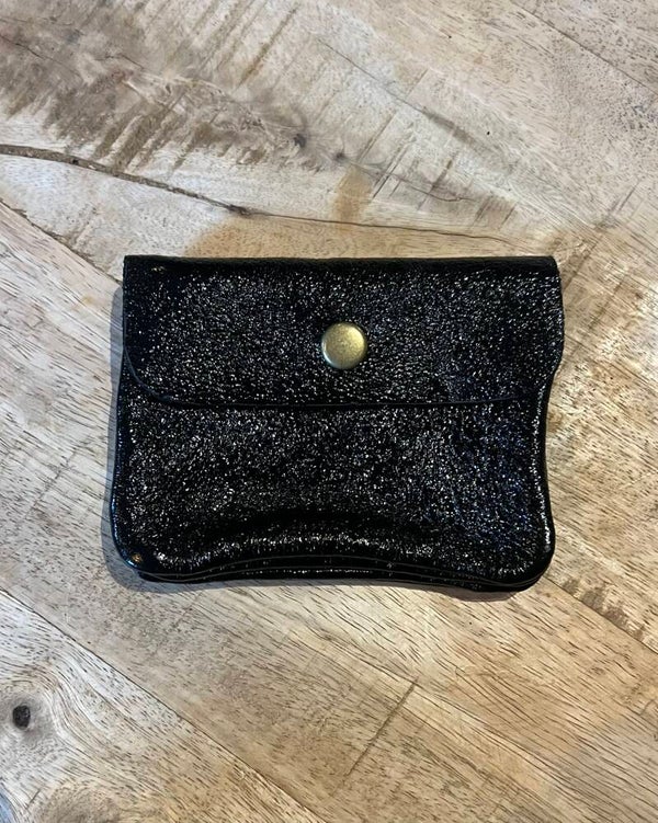 Mini portemonnee Zwart