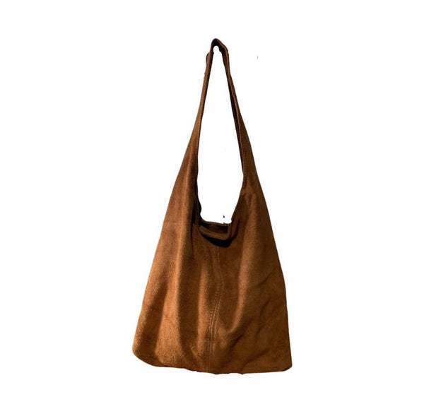 Suède tas camel
