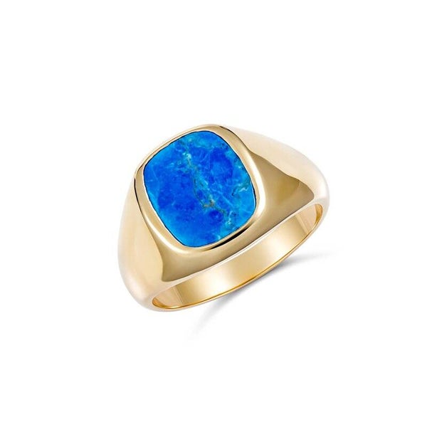 Lapis Ring in 9ct Solid Gold