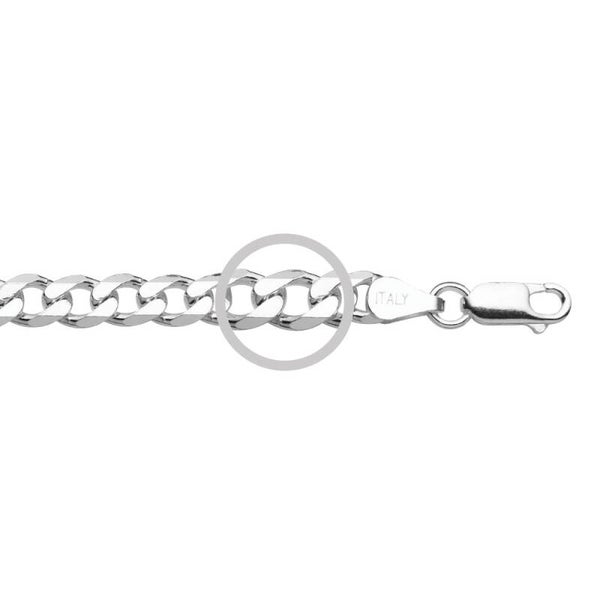 Silver Essentials Sterling Silver 5MM Curb Chain