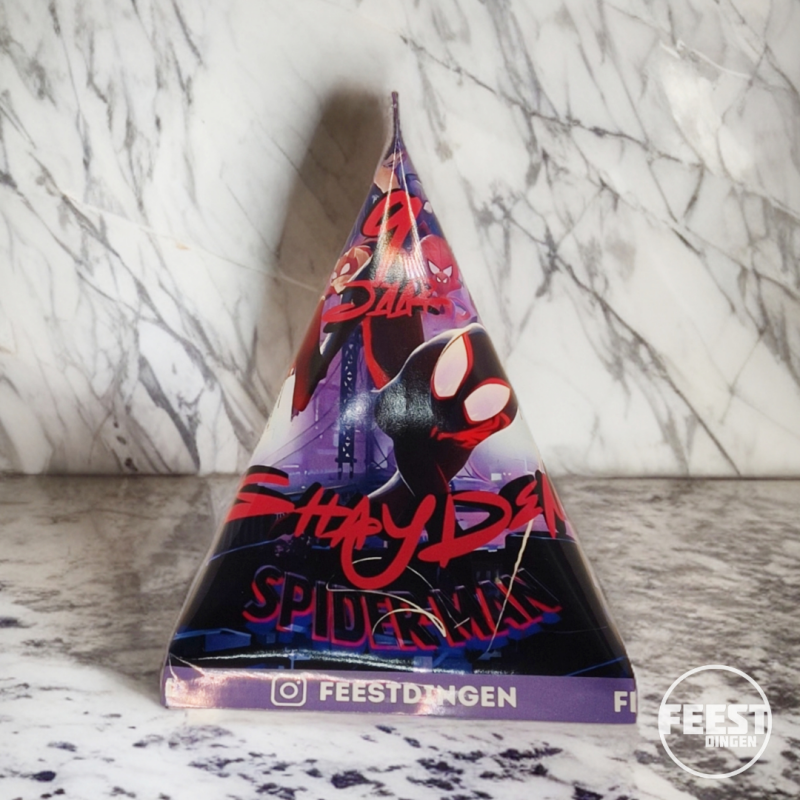 Zelf maken - Snoep pyramides - Spiderman across the spiderverse