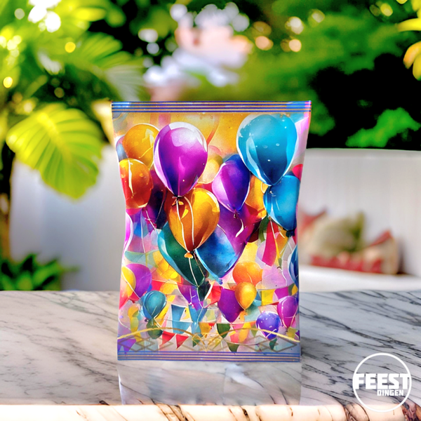 Zelf maken - Koek/chocolaatjes zakjes - Ballonnen & slingers