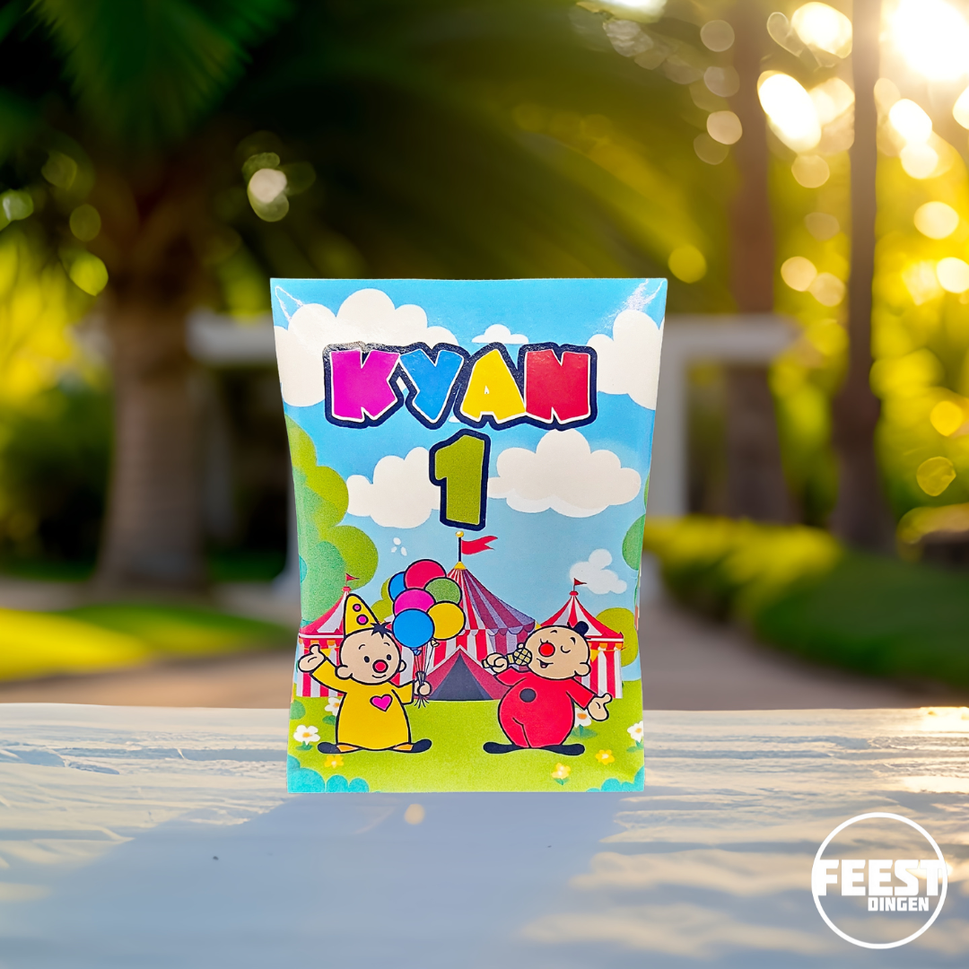 Zelf maken - Koek/chocolaatjes zakjes - Bumba