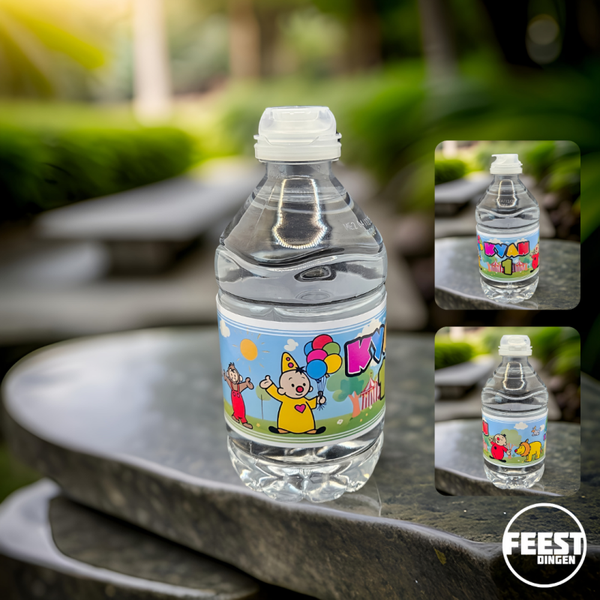 Zelf maken  - Waterfles label 33 cl  - Bumba