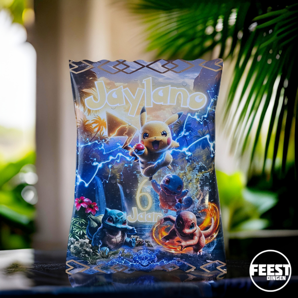 Zelf maken - Chips zakjes - Pokémon