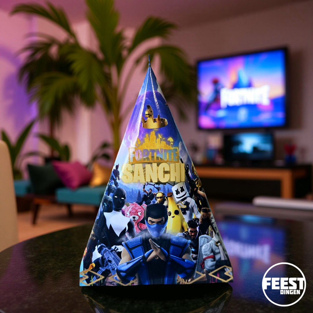 Zelf maken - Snoep pyramides - Fortnite