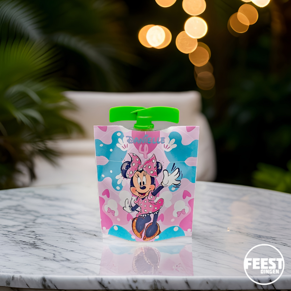 Zelf maken  - Knijpfruit  - Minnie Mouse