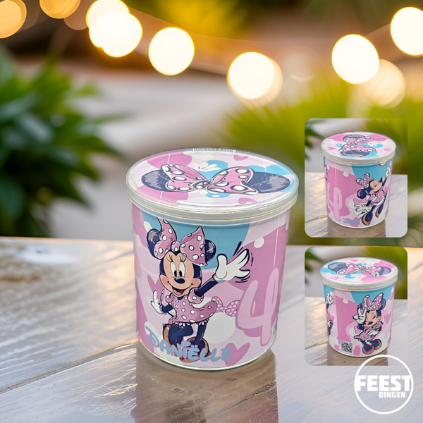 Zelf maken  - Pringles 40 gram - Minnie Mouse