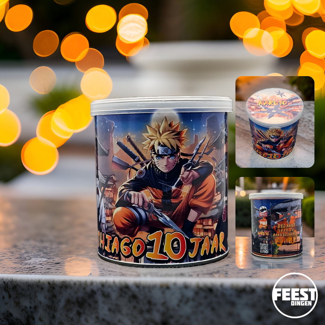 Zelf maken  - Pringles 40 gram - Naruto