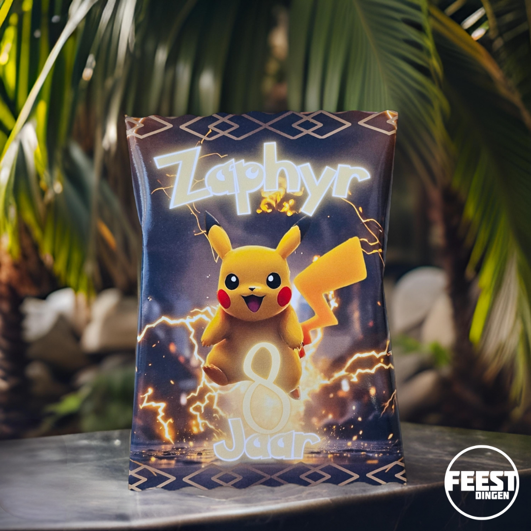 Zelf maken - Chips zakjes - Pikachu