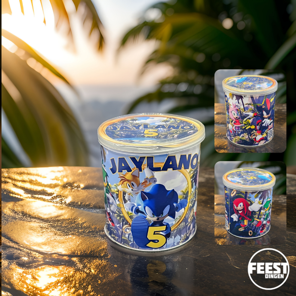 Zelf maken  - Pringles 40 gram - Sonic The Hedgehog