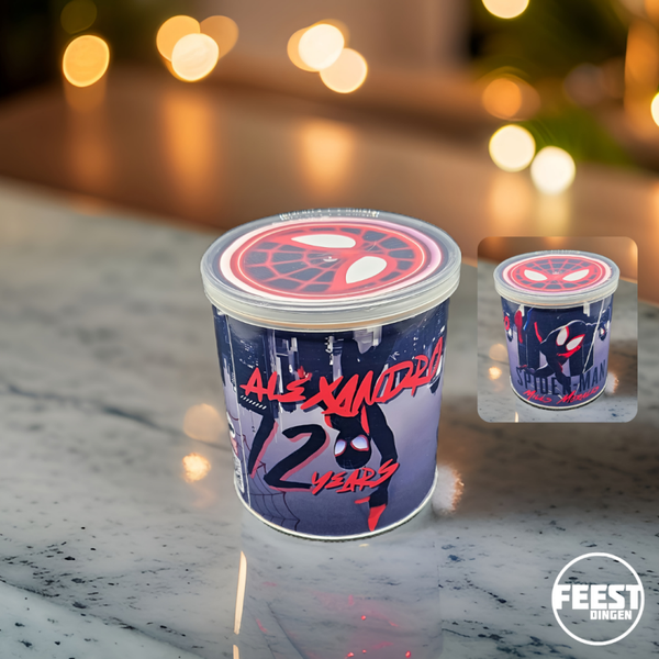 Zelf maken  - Pringles 40 gram - Spiderman Miles Morales