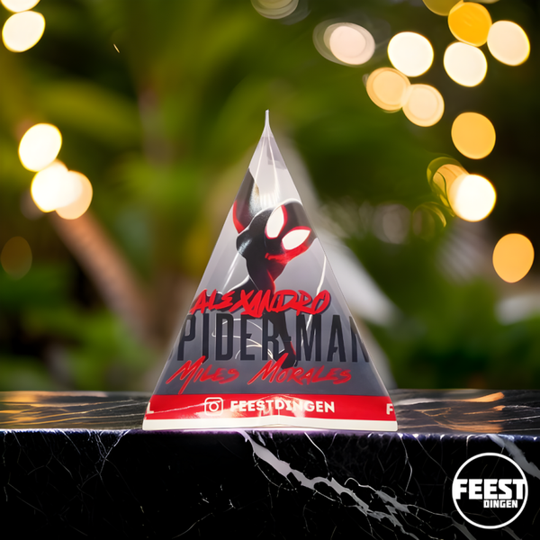 Kant & klaar - Snoep pyramides - Spiderman - Miles Morales