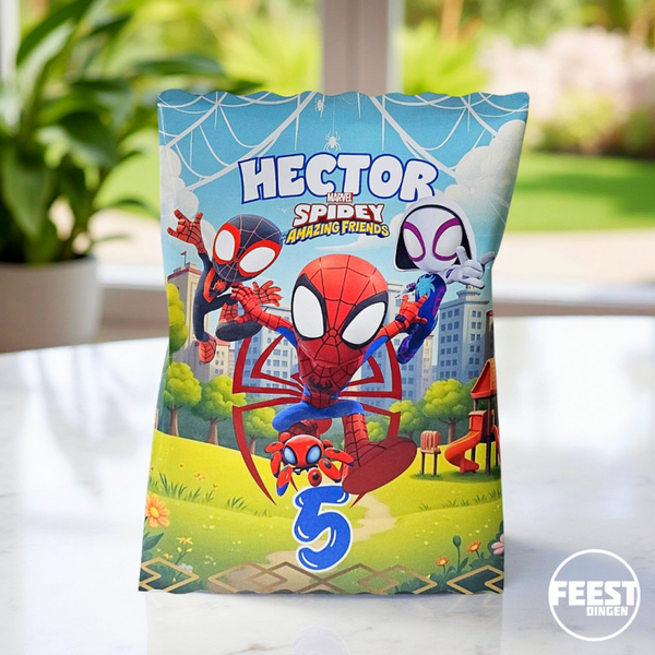 Kant & klaar - Chips zakjes - Spidey & His Amazing Friends