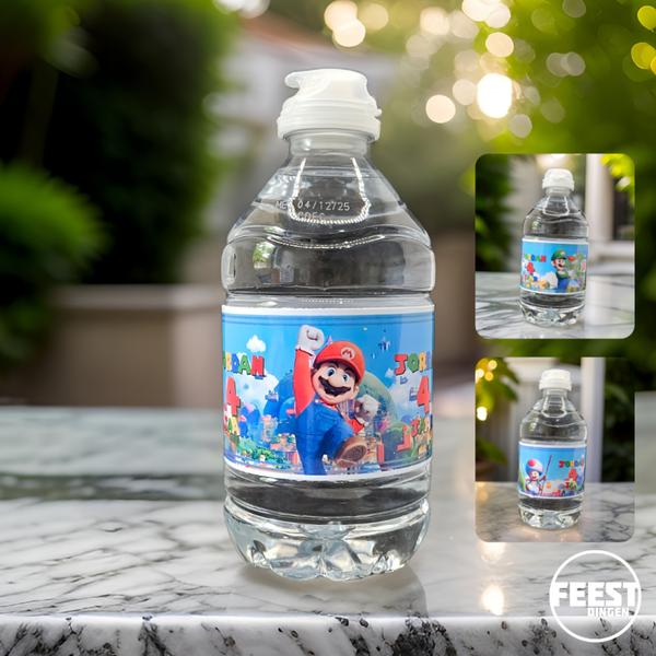 Kant & klaar - Waterfles 33 cl - Super Mario - The Movie