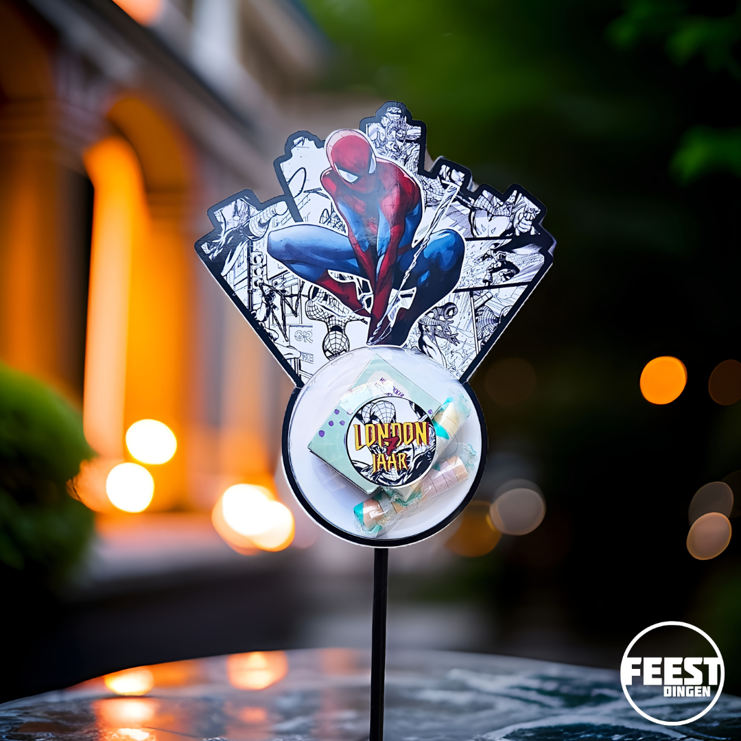 Kant & klaar - Traktatie bollen - Spiderman - The Amazing Spiderman