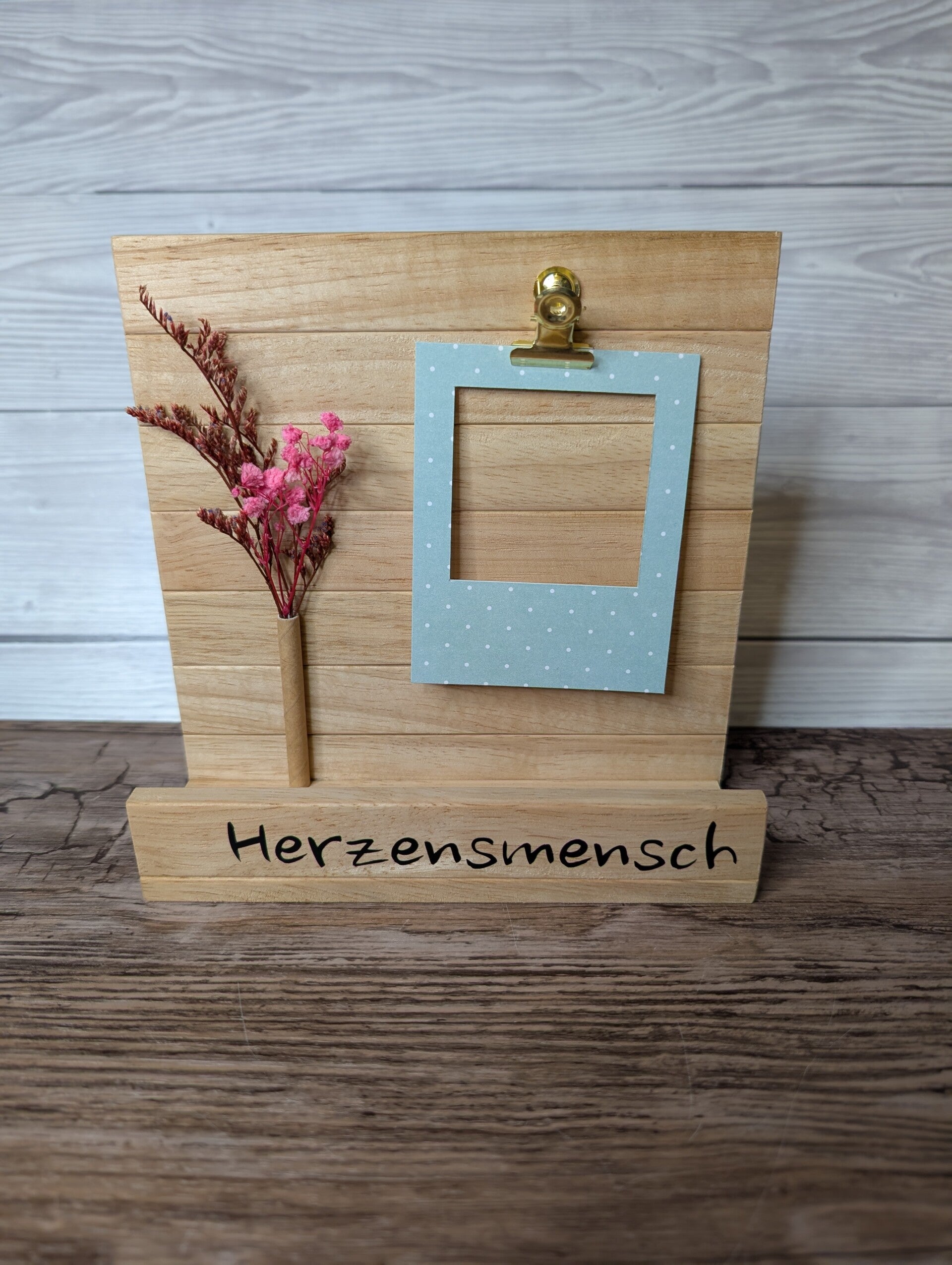 Deko aus Holzklötzchen