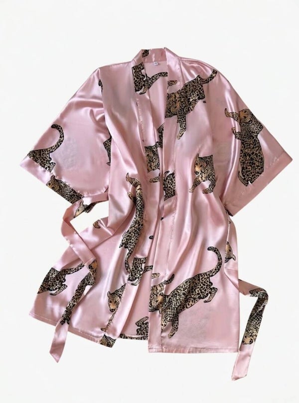 Jaguar Pink Robe