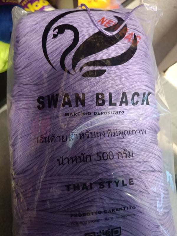 cordino swan black