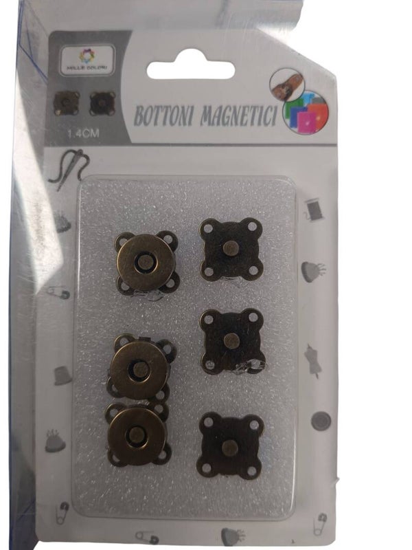 bottoni magnetico 1.4 cm