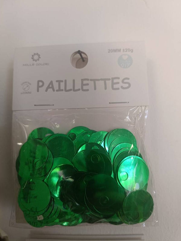 pailettes per uncinetto