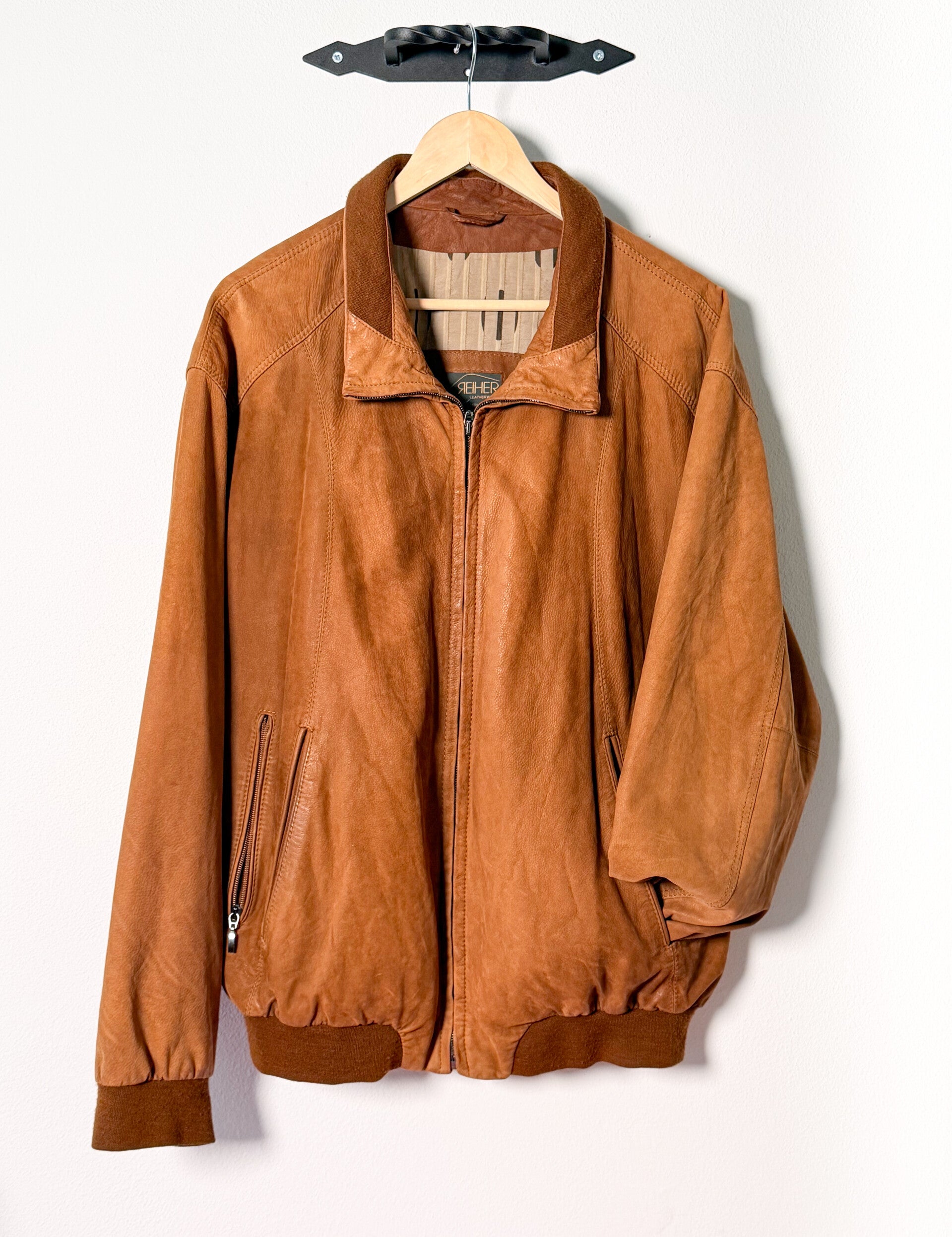 Kurtka Bomber Reiher  Leatherwear x Anson's