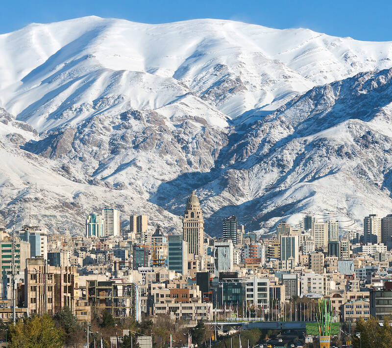 View of Tehran