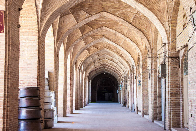 ancient bazars Iran