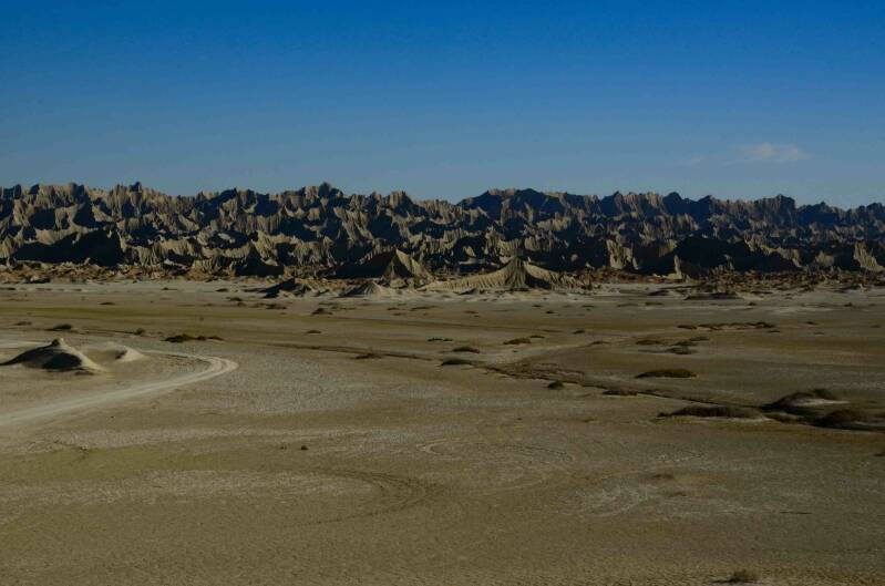 Martian mountains Iran