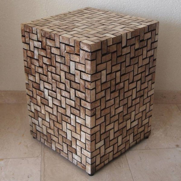 Bijzet tafel / Koffietafel 35x35cm  - Alleen levering in NL