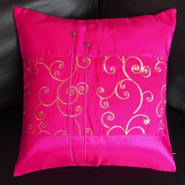 Thaise kussensloop / Thaise sierkussen - Roze