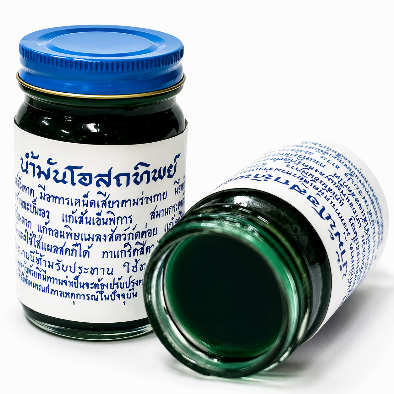 Groene Thaise Massagebalsem Herbal – Thai Massage Balm Green (Kruidenbalsem Thailand)