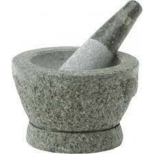 Stenen vijzel & stamper 16,5cm