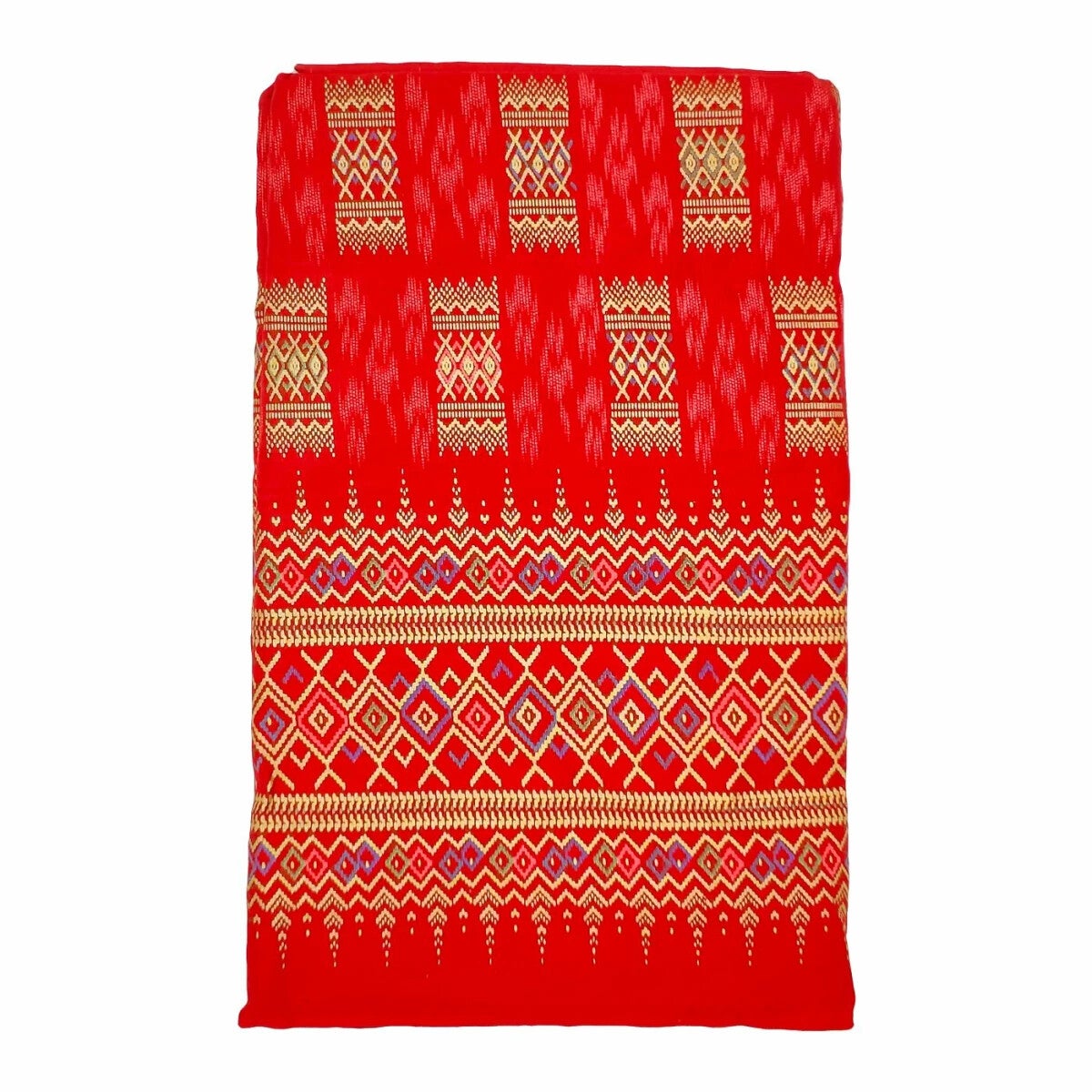 Rood Sarong Lakenkleed - Azië