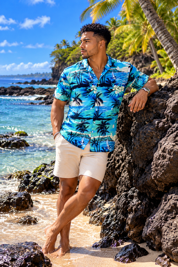 Chemise Boucan Canot – Horizons Tropicaux 🇷🇪