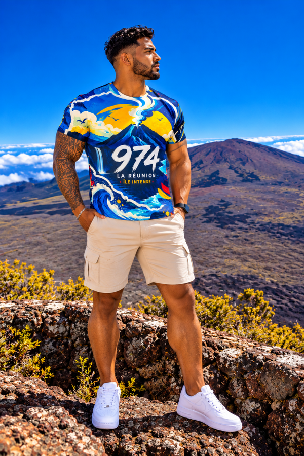 T-shirt 974 – Île Intense 🇷🇪