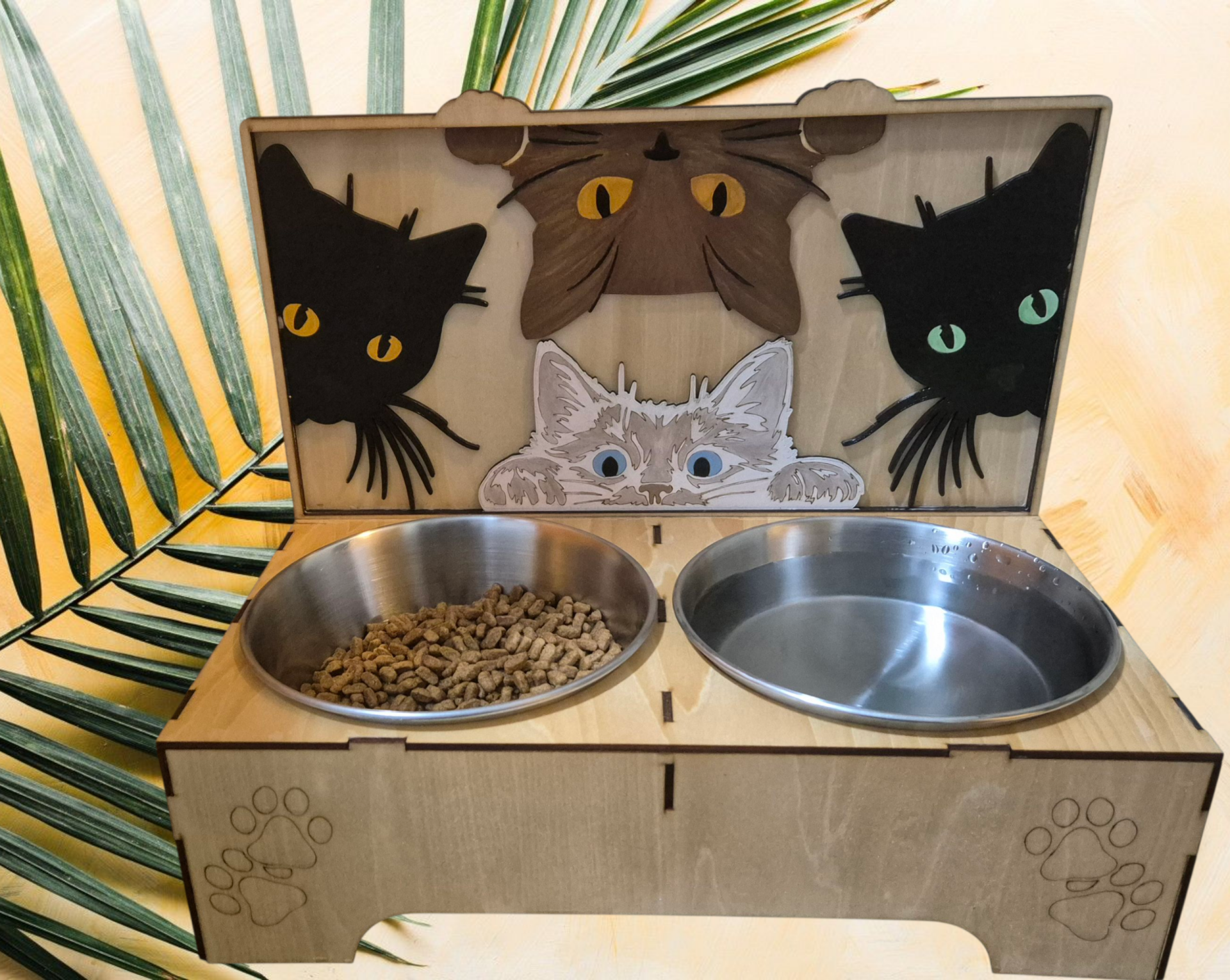 Support pour bols animaux