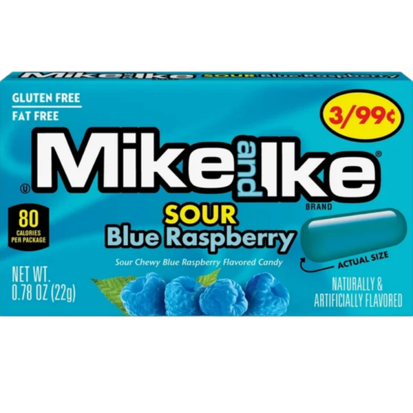 Mike and Ike Blue Raspberry Halal