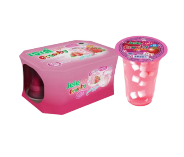 Jele fresshy light gelei cup aardbei