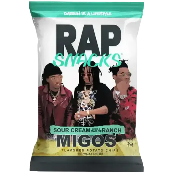Rap Snacks Migos Sour Cream Ranch