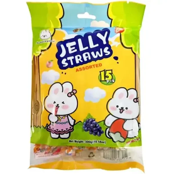 Sweet Mellow Jelly Straws