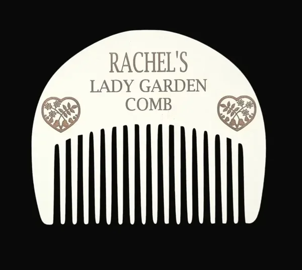 Personalised joke NOVELTY Pubic Hair Lady Garden Comb brush Christmas gift