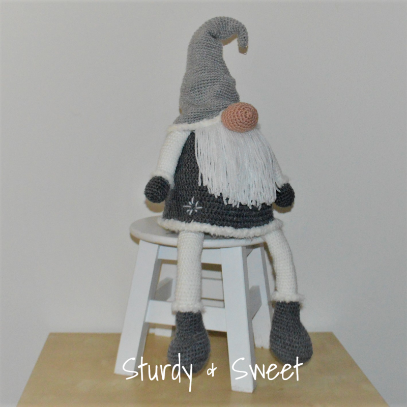 Gehaakte Schandinavische Tomte Gnoom